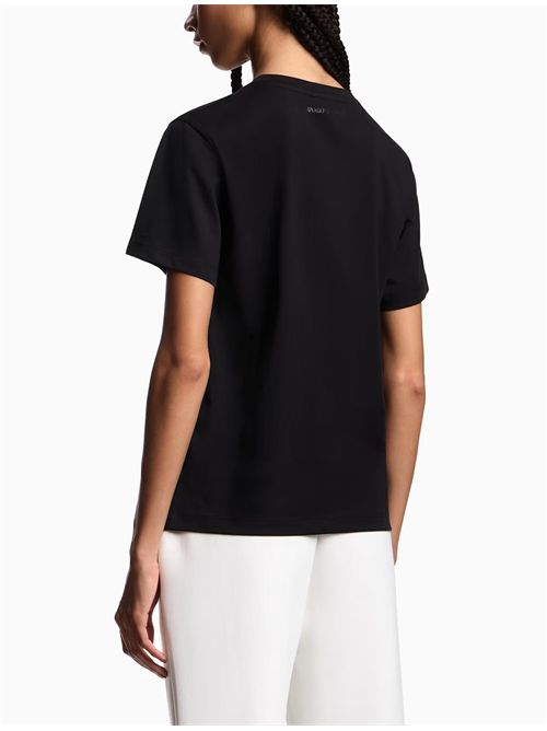 T-shirt con ricamo Emporio Armani | EW002608AF18844UC001